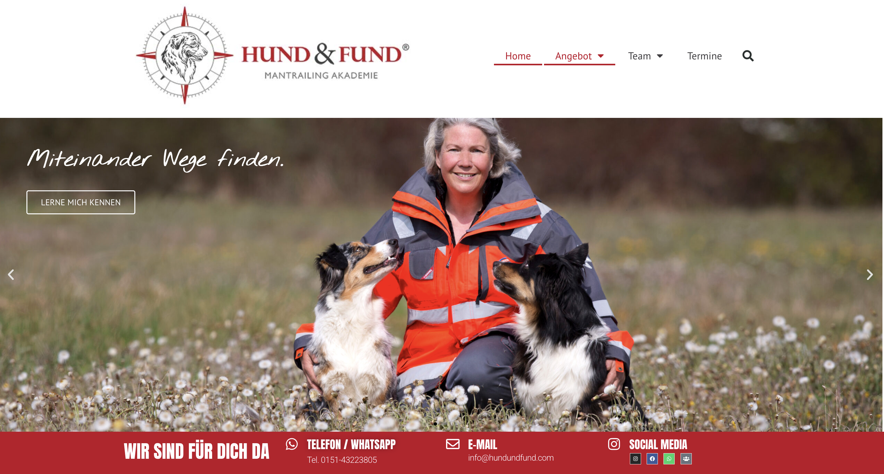 Hund & Fund TM Mantrailing Akademie